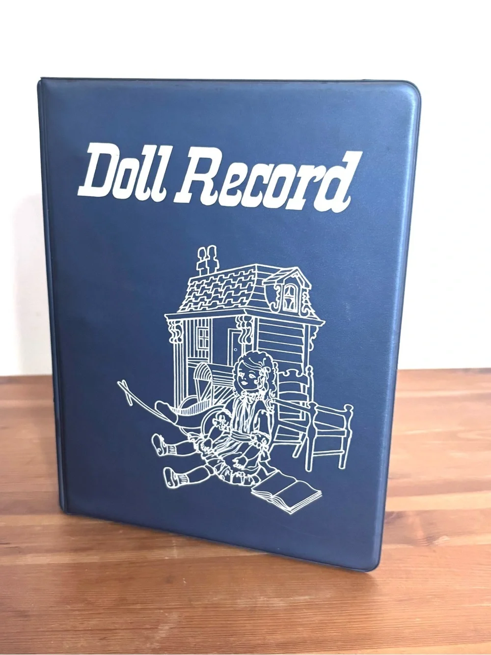 Doll Record Binder Book With Antique Doll Photos Collectors Gide Book 1983